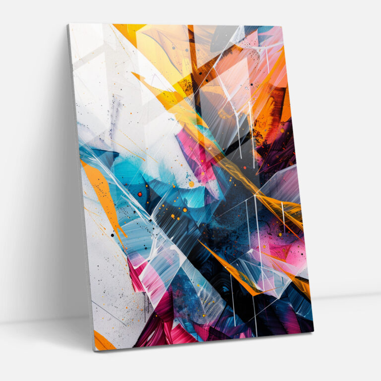 Ashvin Harrison Glass Wall Art Abstract Geometric Patterns - Ashvin Harrison, Ashvin Harrison, Abstract Art, Glass Print