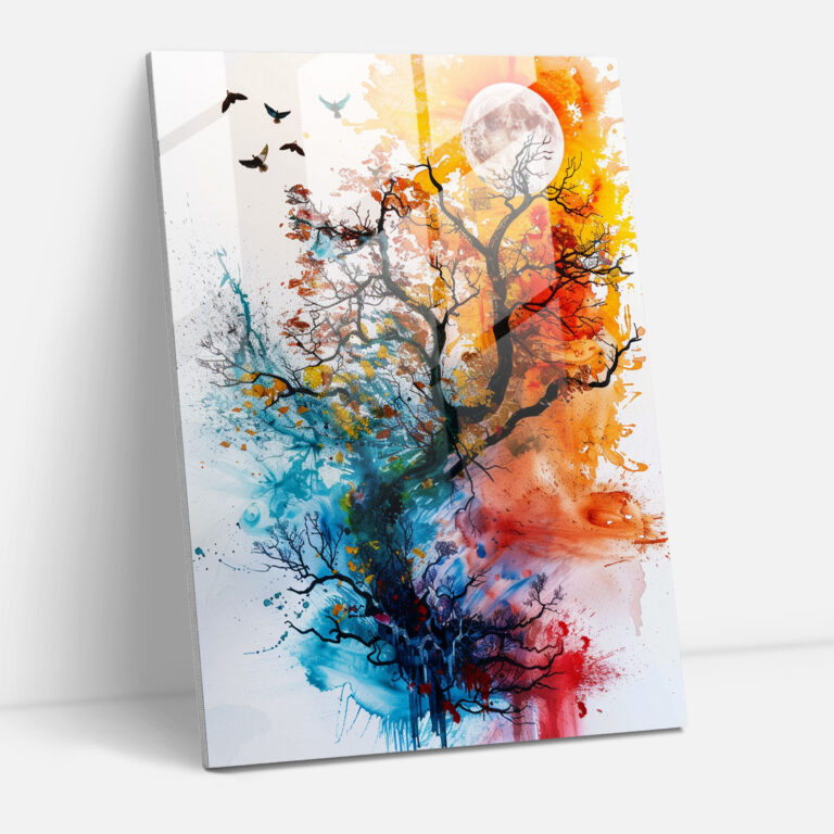 Fantasy Realm Glass Print - Ashvin Harrison, Ashvin Harrison, Glass Wall Art, Glass Print
