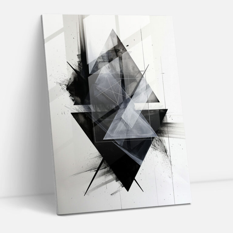 Ashvin Harrison Geometric Shapes Wall Decoration - Ashvin Harrison, Glass Art, Modern Art, Wall Decoration