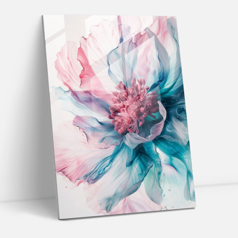 Ashvin Harrison Ethereal Blooms Glass Wall Art - Ashvin Harrison, Ashvin Harrison, Glass Wall Art, Glass Print