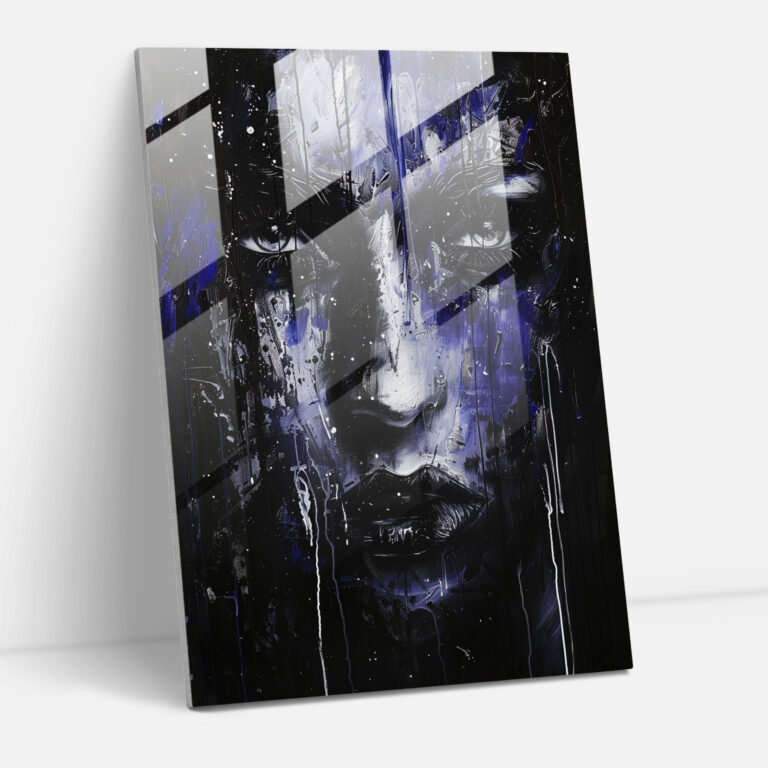 Ashvin Harrison Mystical Figures Home Decoration - Ashvin Harrison, Glass Art, Glass Print, Wall Decoration