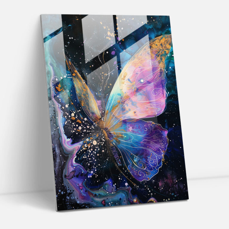 Ashvin Harrison Glass Wall Art - Ethereal Celestial Patterns - Ashvin Harrison, Modern Art, Home Decoration, Ashvin Harrison
