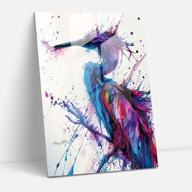 Ashvin Harrison Fantasy Creatures Glass Print - Ashvin Harrison, Glass Wall Art, Glass Print, Wall Decoration