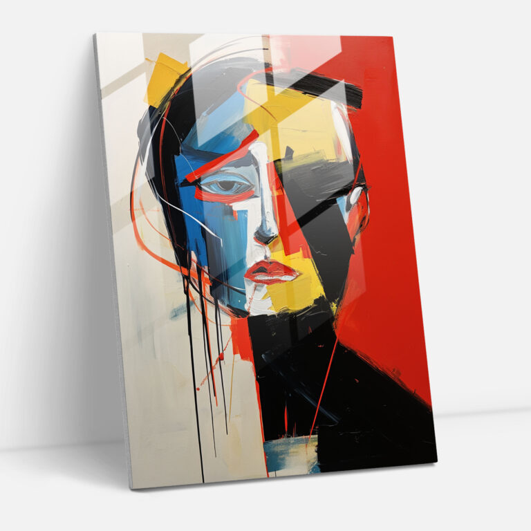 Basquiat Glass Print - Neo-Expressionist Masterpiece - Basquiat, Glass Art, Abstract Forms, Glass Print
