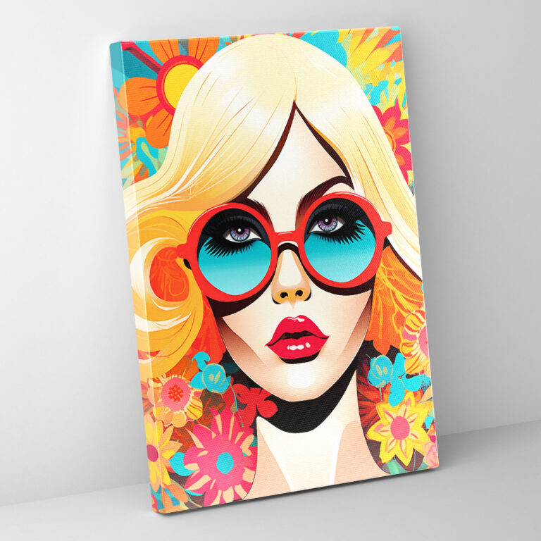 Barbie Canvas Print - Playful Pop Art - Barbie, Vibrant, Canvas Wall Art, Canvas Print