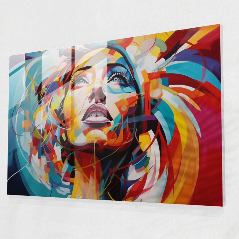 Blockchain Glass Wall Art - Blockchain, Glass Print, Glass Art, Blockchain Glass Wall Art