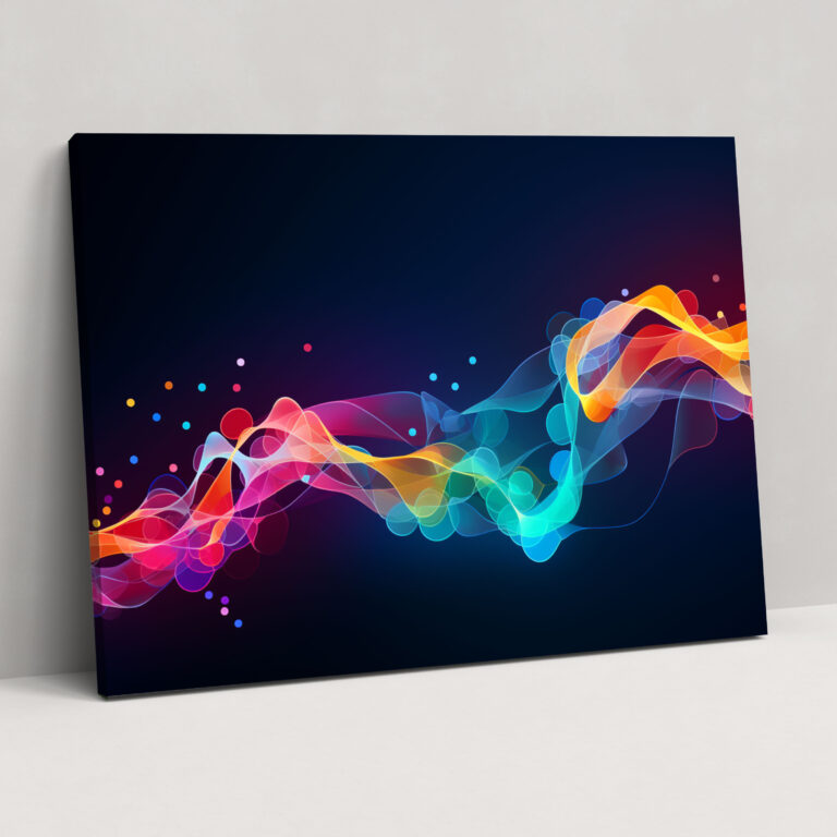 Transparent Blockchain Ledger Canvas Print - Blockchain, Blockchain Wall Art, Canvas, Blockchain Wall Decoration