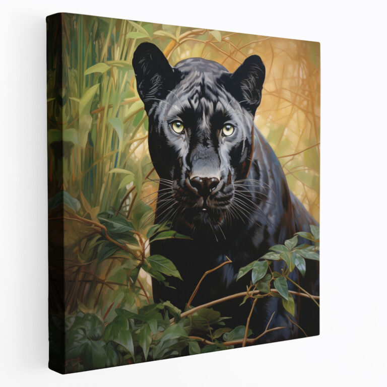 Black Panther Wall Decor - Black Panther, Home Decoration, Wall Decoration, Natural Habitat