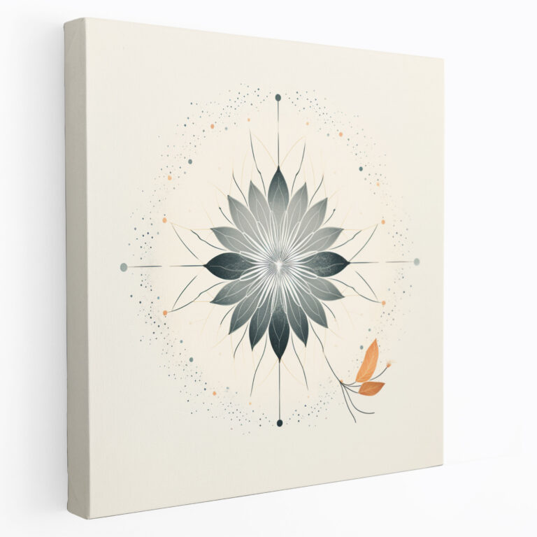 Bohemian Mandala Canvas Print - Bohemian, Bohemian Mandala, Wall Art, Bohemian Mandala Canvas Print