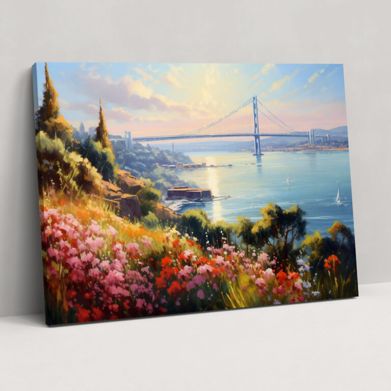 Bosphorus Bridge Canvas Print - Bosphorus Bridge, Canvas Wall Art, Canvas Print, Bosphorus Bridge