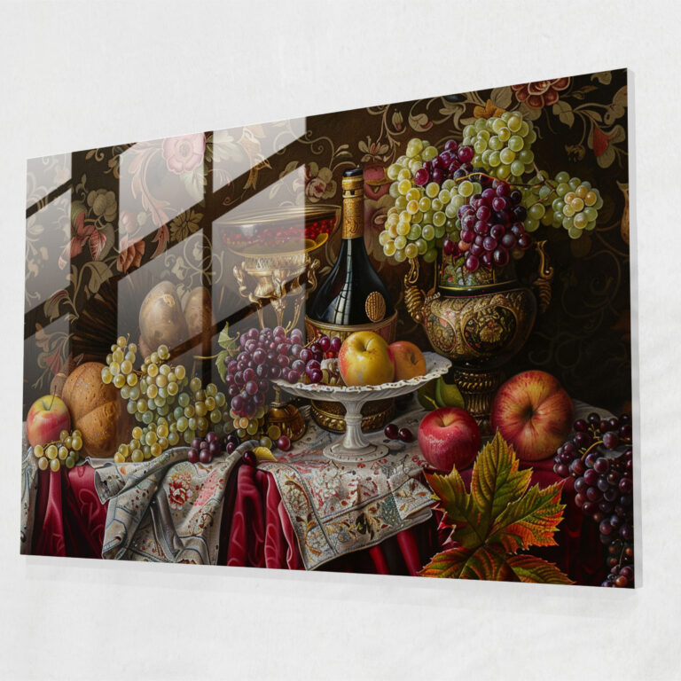 Baroque Style Painting Wall Decoration - Baroque, Glass Art, Wall Decoration, Baroque Style Painting