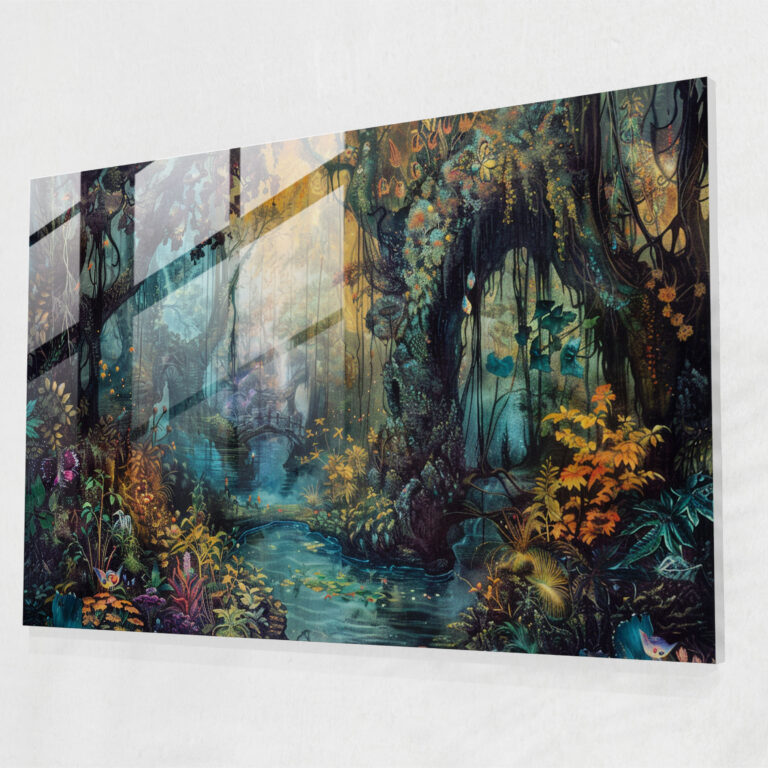 Baroque Style Painting Wall Decoration - Baroque, Glass Wall Art, Baroque Style Painting, Home Decoration