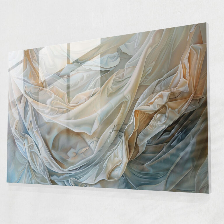 Baroque Style Painting Glass Wall Art - Baroque, Baroque Style Painting, Wall Decoration, Home Decoration