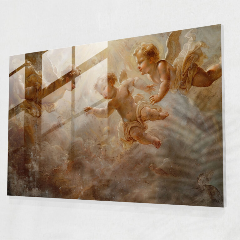 Baroque Style Painting Home Decoration - Baroque, Heavenly Atmosphere, Baroque Style Painting, Religious Scene