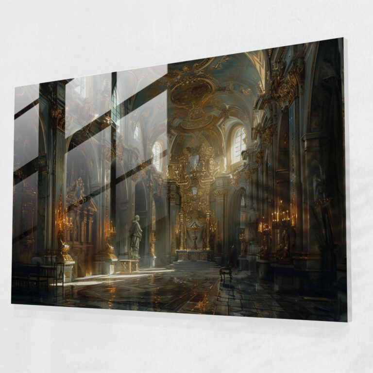 Baroque Style Painting Wall Decoration - Baroque, Intricate Details, Home Decoration, Baroque Style Painting