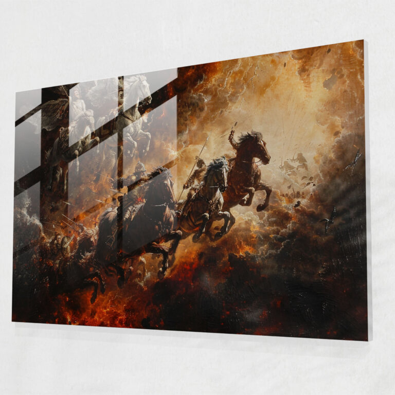 Baroque Style Painting Home Decoration - Baroque, Home Decoration, Modern Art, Glass Wall Art
