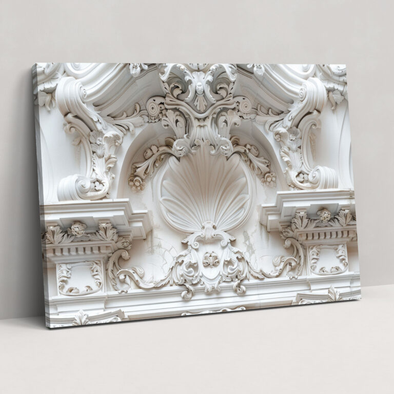 Intricate Baroque Architecture Wall Art - Baroque, Wall Art, Wall Decoration, Baroque