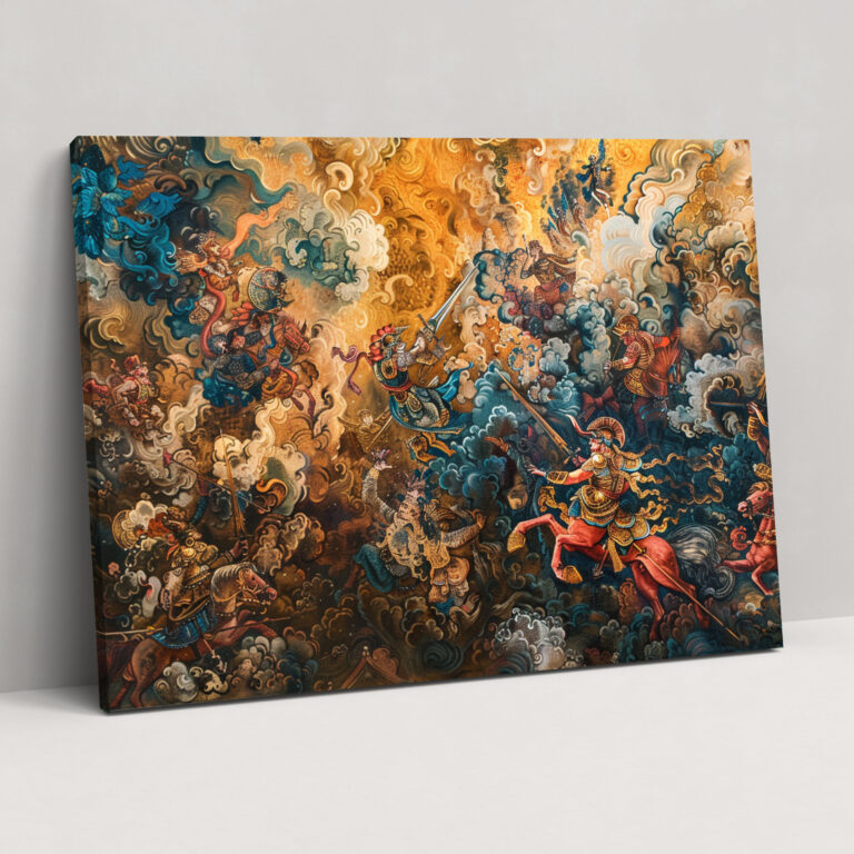 Baroque Style Painting Wall Decoration - Baroque, Wall Art, Home Decoration, Canvas Wall Art