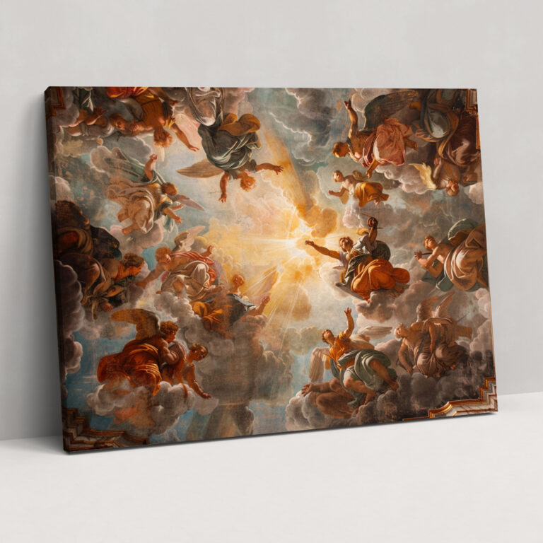 Religious Baroque Style Canvas Print - Baroque, Canvas Print, Canvas Wall Art, Wall Art