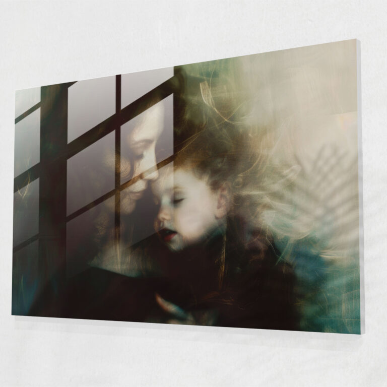 Caravaggio Style Glass Print - Caravaggio, Glass Print, Glass Art, Family Art