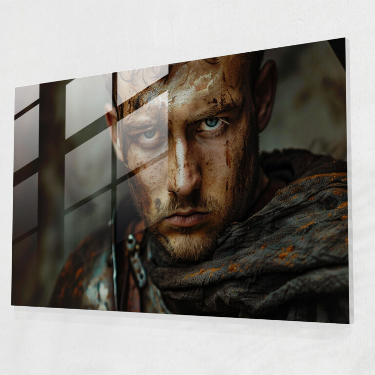 Caravaggio Style Home Decoration Glass Print - Caravaggio, Caravaggio Style, Home Decoration, Glass Print
