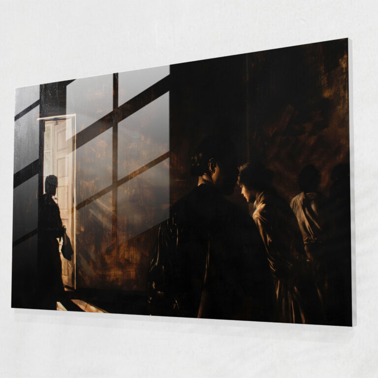 Caravaggio Style Glass Wall Art - Caravaggio, Caravaggio Style, Home Decoration, Modern Art