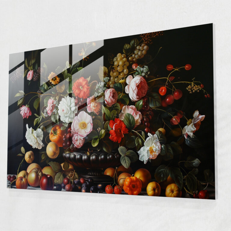 Caravaggio Style Home Decoration - Caravaggio, Wall Decoration, Flowers, Home Decoration