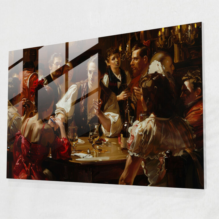 Caravaggio Style Home Decoration - Caravaggio, Home Decoration, Glass Art, Wall Decoration