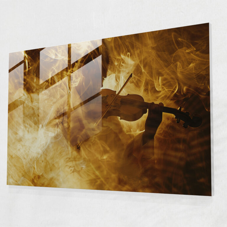 Caravaggio Style Home Decoration - Caravaggio, Glass Print, Modern Art, Home Decoration