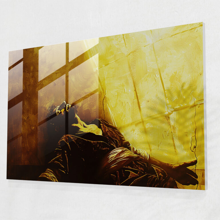 Caravaggio Style Glass Wall Art - Caravaggio, Caravaggio Style, Glass Art, Wall Decoration