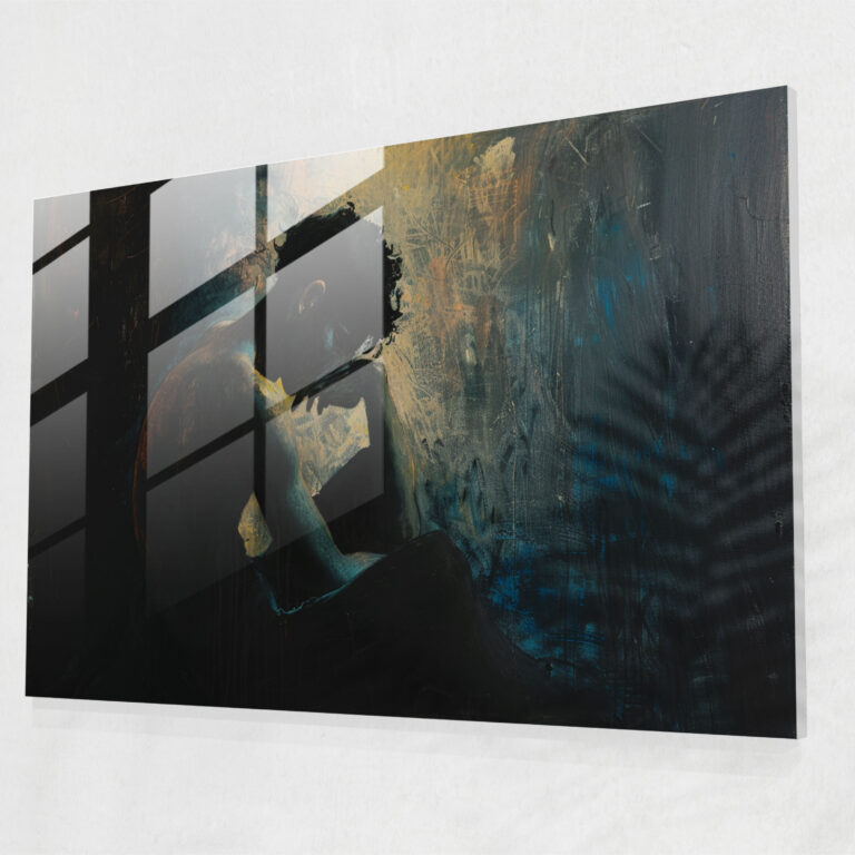 Caravaggio Style Wall Decoration - Caravaggio, Modern Art, Glass Print, Caravaggio Style