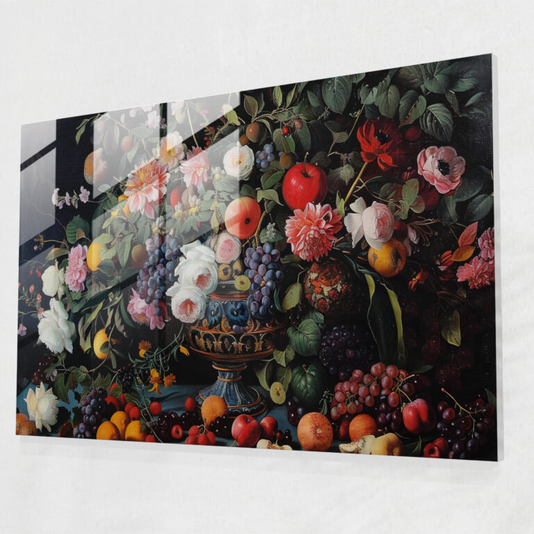 Caravaggio Style Wall Decoration - Caravaggio, Modern Art, Wall Decoration, Glass Print