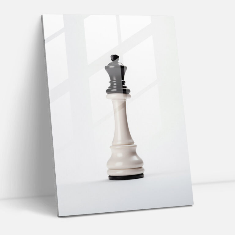 Chess Glass Wall Art - Chess, Chess, Wall Decoration, Minimalist