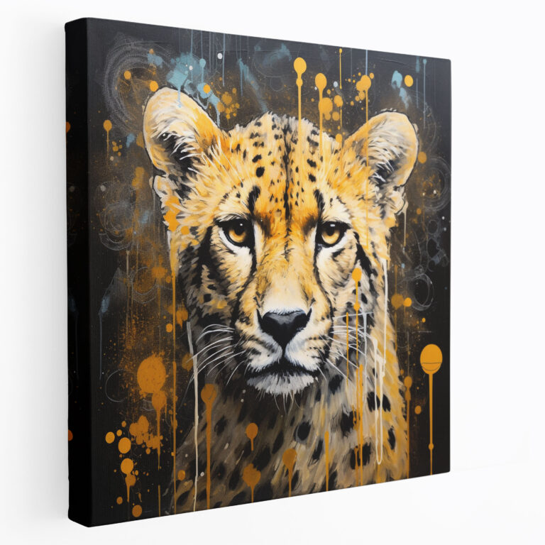 Cheetah Wall Art - Cheetah, Canvas Print, Cheetah, Wall Decoration