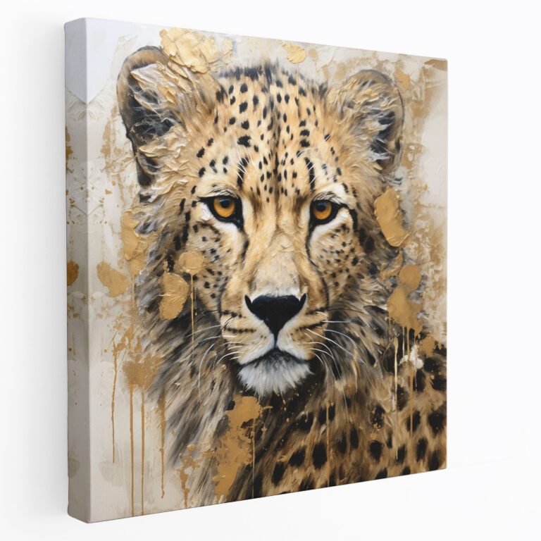 Cheetah Canvas Print - Cheetah, Canvas Wall Art, Wall Art, Canvas