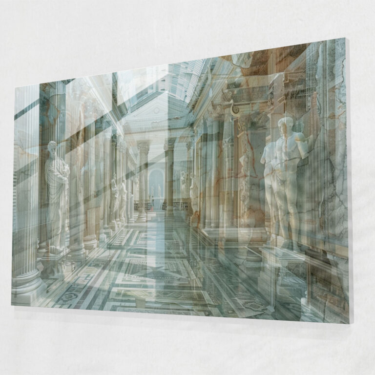Classicism Glass Wall Art: Roman Architecture - Classicism, Home Decoration, Glass Art, Classicism