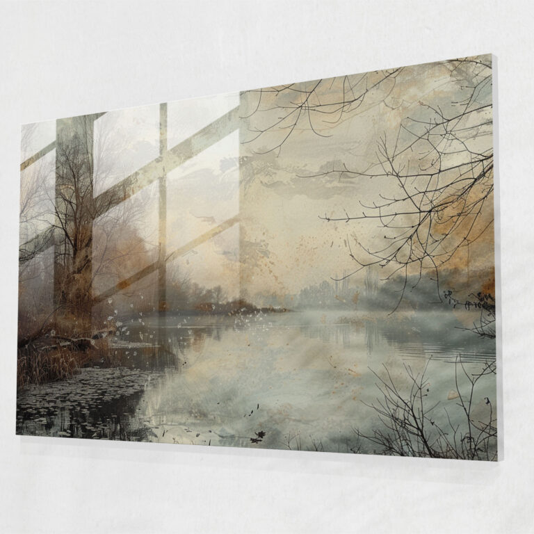 Classicism Glass Wall Art - Renaissance Landscape - Classicism, Classicism, Glass Wall Art, Modern Art