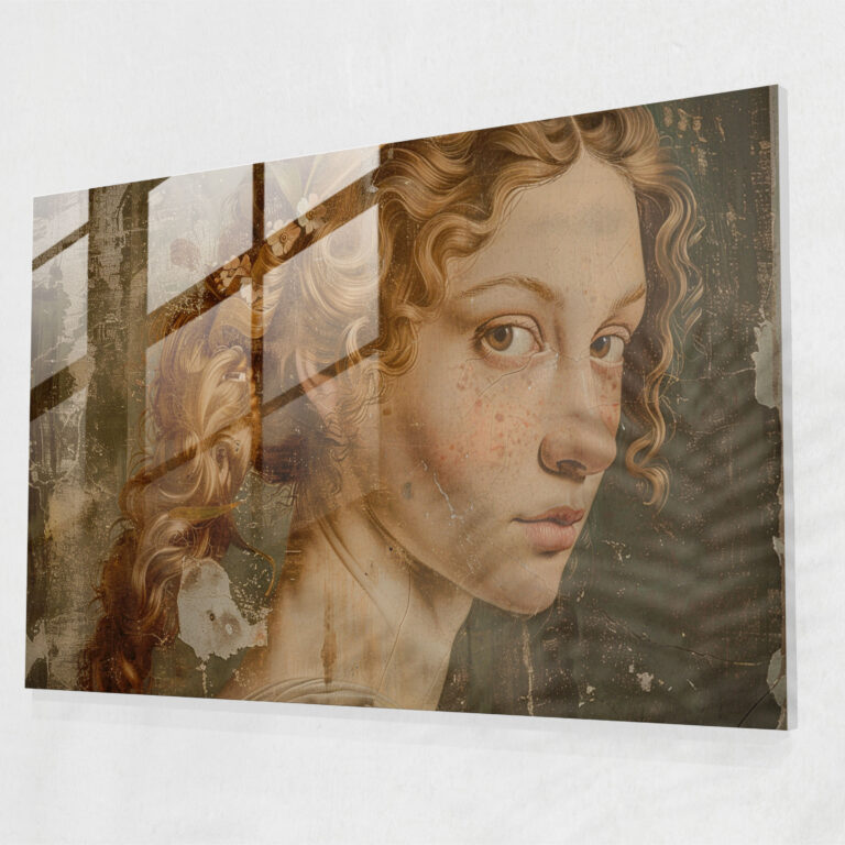 Classicism Glass Print - Classicism, Glass Print, Wall Decoration, Classicism