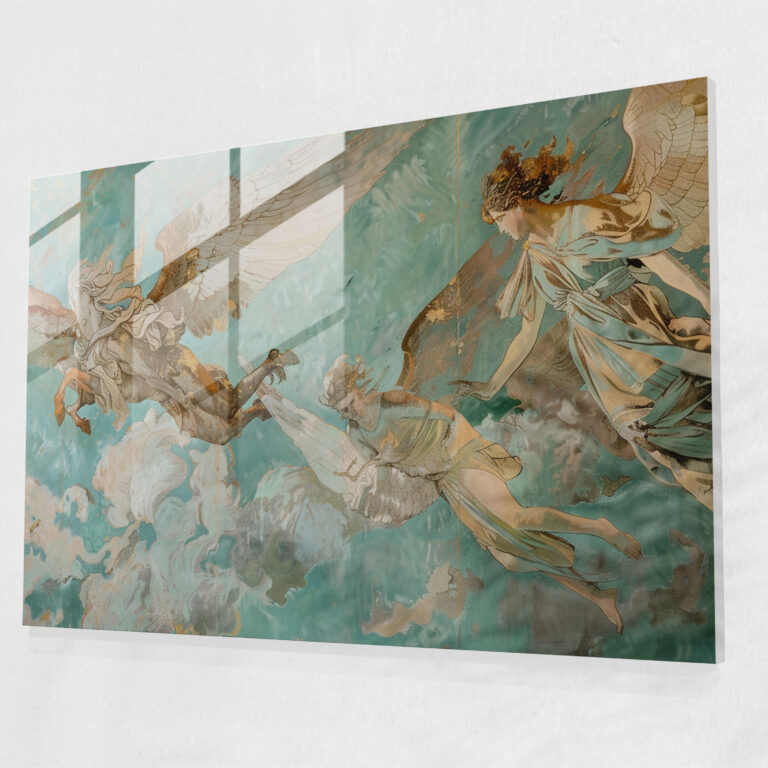 Classicism Home Decoration - Mythological Scenes - Classicism, Classicism, Home Decoration, Glass Art
