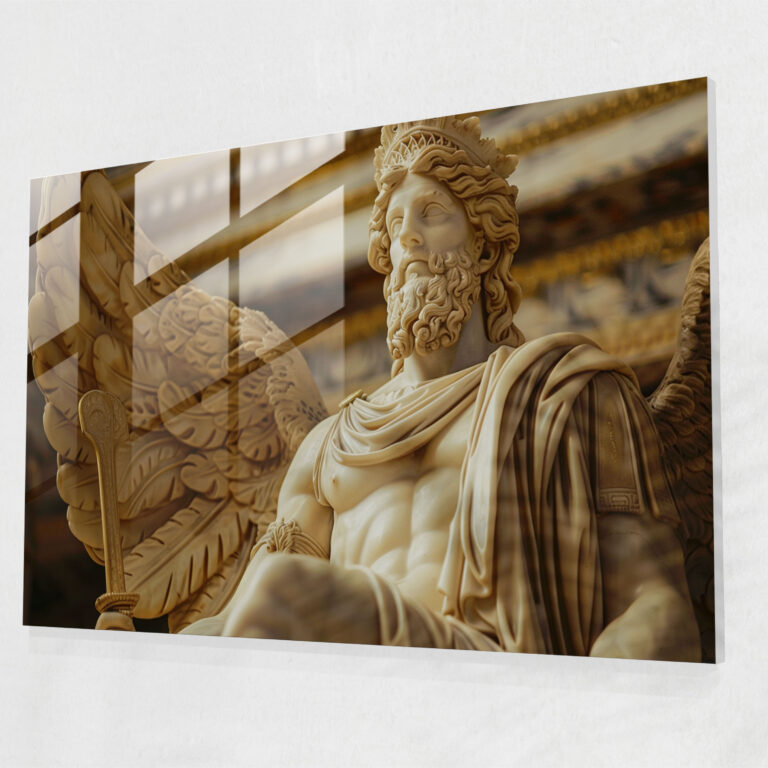 Classicism Glass Art - Classicism, Glass Art, Home Decoration, Glass Wall Art