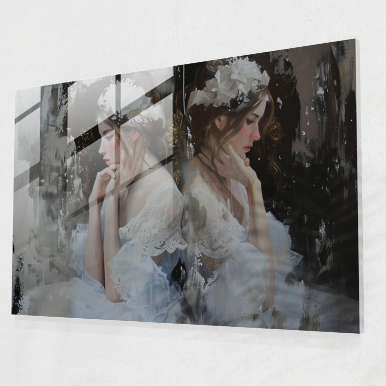 Classicism Glass Print - Classicism, Neoclassical Painting, Classicism, Glass Wall Art