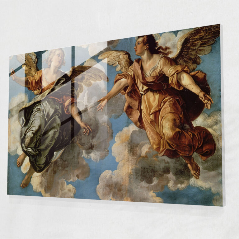 Classicism Glass Wall Art - Classicism, Glass Wall Art, Home Decoration, Glass Print