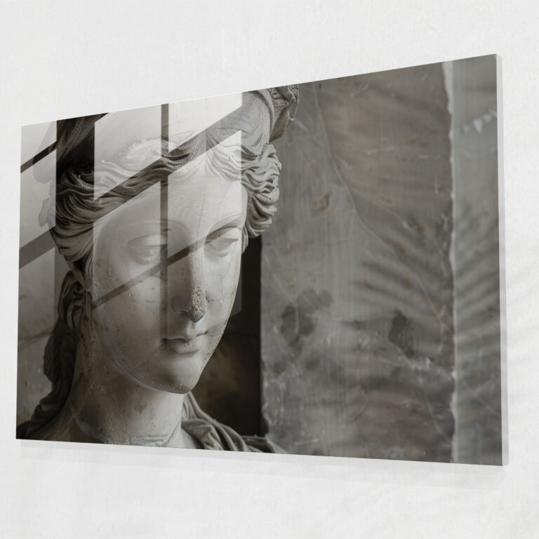 Classicism Glass Art - Renaissance Sculptures Glass Print - Classicism, Glass Wall Art, Glass Art, Modern Art