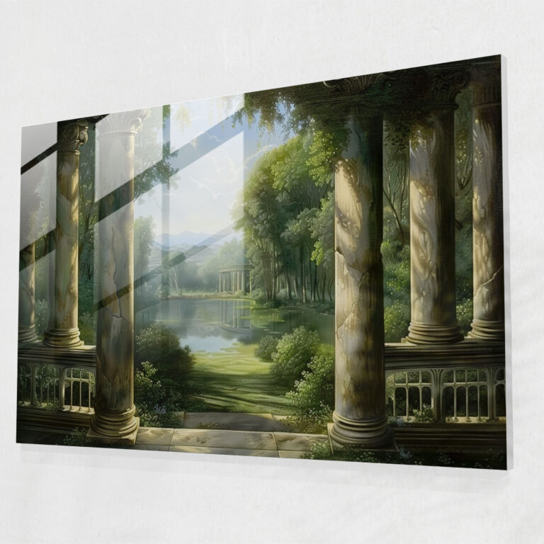 Classicism Wall Decoration - Roman Mythology Glass Print - Classicism, Glass Art, Glass Wall Art, Wall Decoration