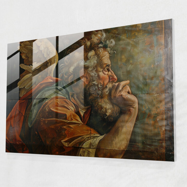 Classicism Glass Art: High Renaissance Paintings - Classicism, Glass Print, High Renaissance Paintings, Glass Wall Art