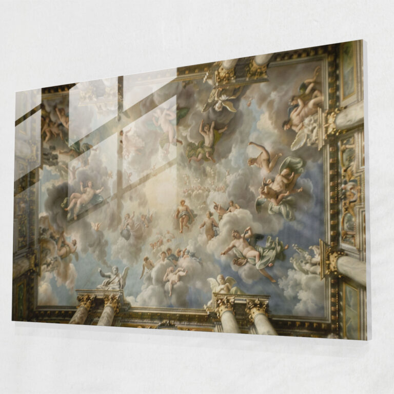 Classicism Glass Wall Art - Renaissance Painting - Classicism, Classicism, Glass Print, Home Decoration