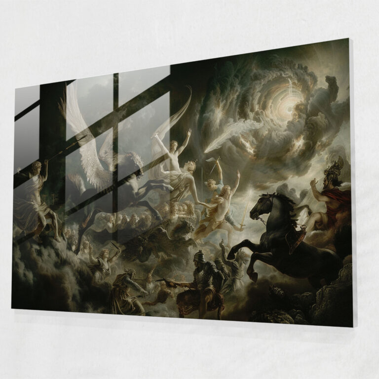 Classicism Home Decoration - Classicism, Glass Print, Mythology, Home Decoration