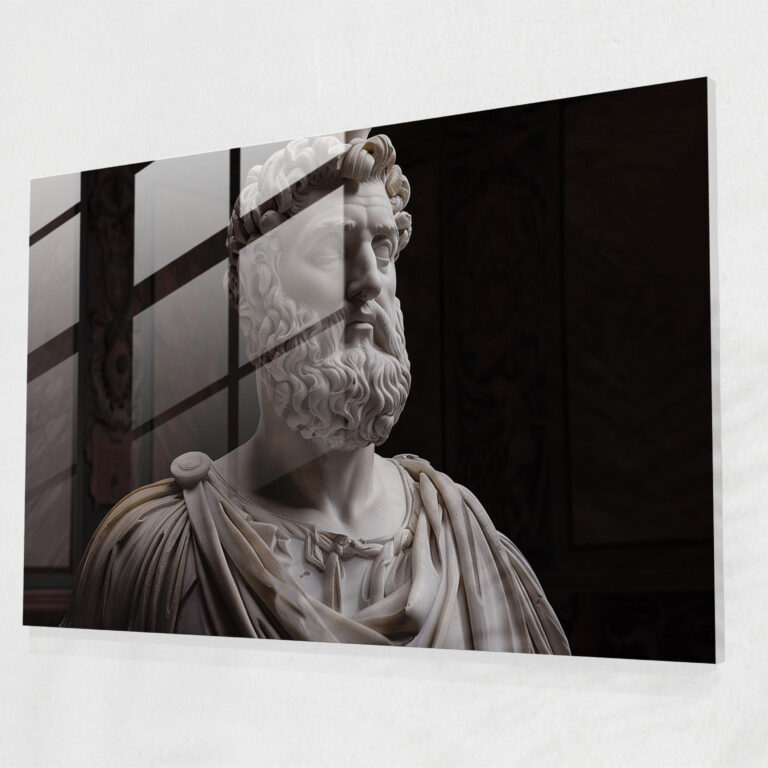 Classicism Glass Print - Classicism, Glass Wall Art, Classicism, Home Decoration