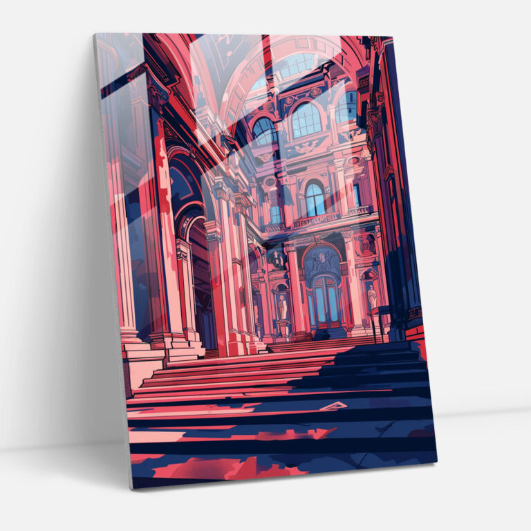 Classicism Pop Art Home Decoration - Classicism+Popart, Modern Art, Combine Classicism With Pop Art, Glass Art