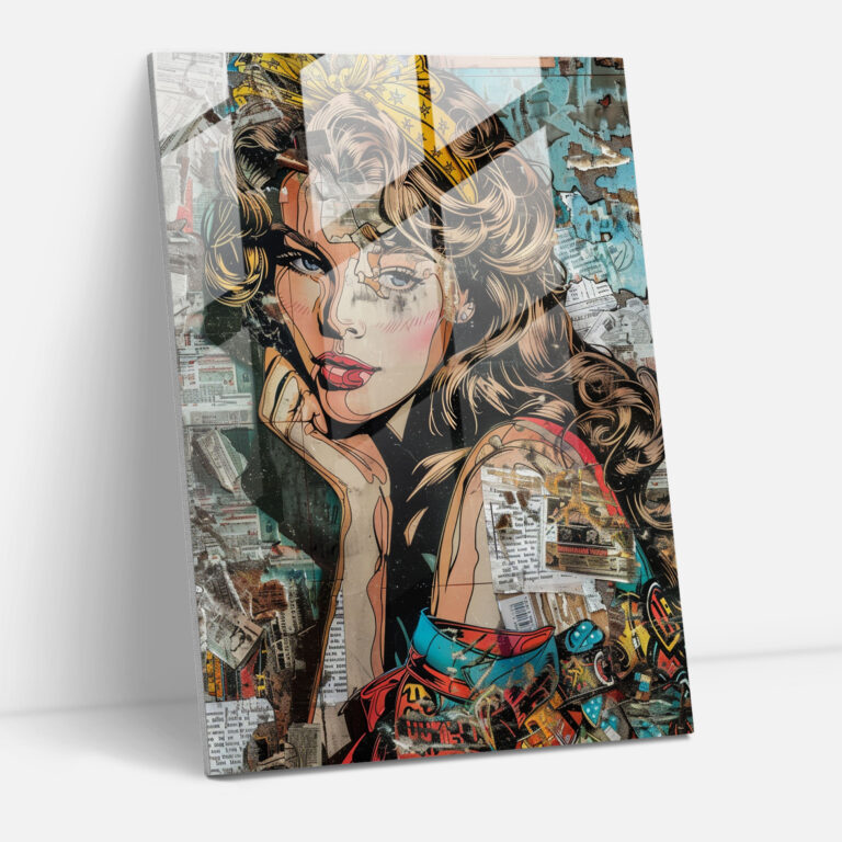 Renaissance Revival Glass Wall Art - Classicism+Popart, Home Decoration, Wall Decoration, Renaissance Painting